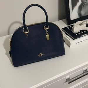 Still look new , a dark navy blue color